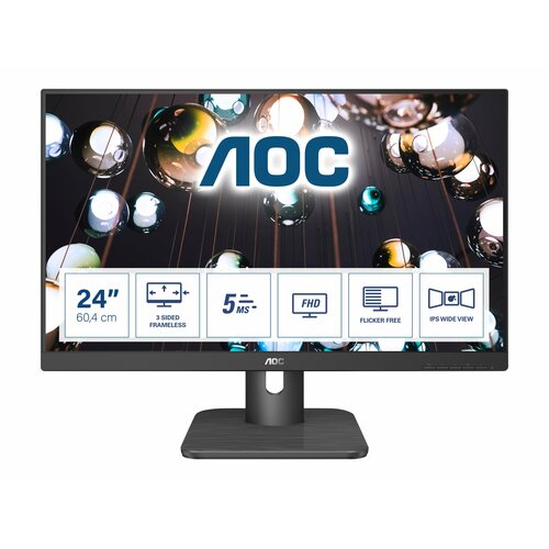 Monitor AOC 23,8" 24E1Q VGA HDMI DP