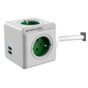 Allocacoc PowerCube USB Extended 1,5m 2402 Green