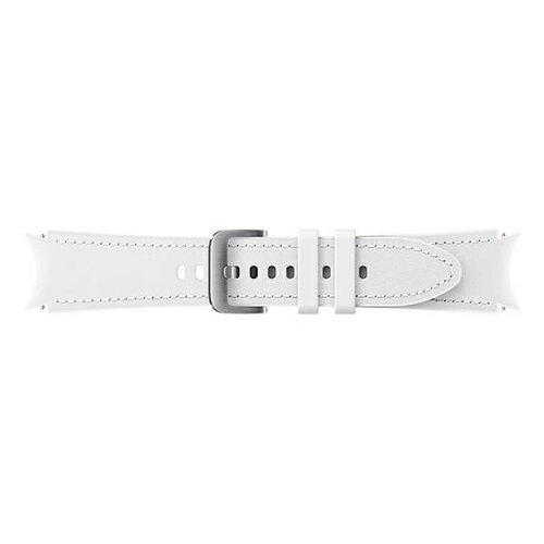 Pasek skórzany Samsung Hybrid Leather do Galaxy Watch4 20mm S/M Biały