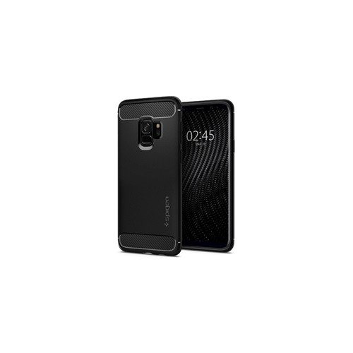 SPIGEN SGP  Rugged Armor Etui Galaxy S9 Matte Black
