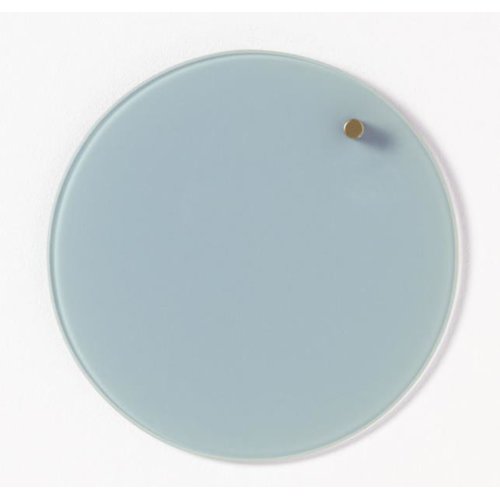 Tablica magnetyczna NAGA 25 cm szklana niebieska