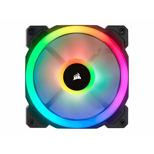 Corsair Fan LL120 RGB LED PWM 3 Fun Pack                        Dual Light Loop RGB LED PWN Fan - 3 Fan Pack with Lighting Node PRO