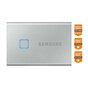 Dysk Samsung SSD T7 2TB MU-PC2T0S/WW srebrny