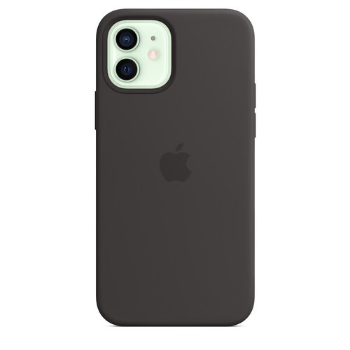 Etui silikonowe Apple MHL73ZM/A do iPhone 12/12 Pro Czarne