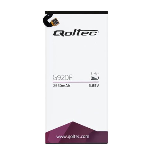 Qoltec Bateria do smartfona Samsung Galaxy S6 G920 | 2550mAh
