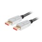 Kabel LANBERG DisplayPort M/M 20PIN V1.4 1M 8K CA-DPDP-20CU-0010-BK