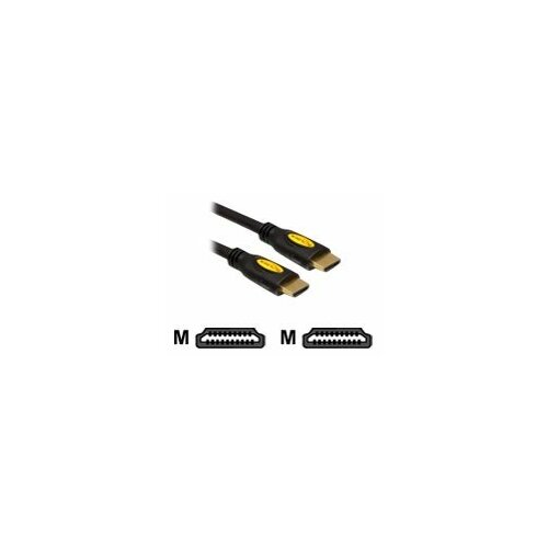 Kabel Delock ( HDMI - HDMI 3m czarny )