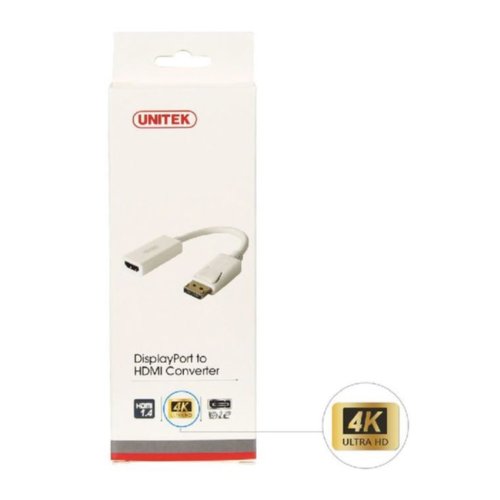 Adapter Unitek DisplayPort-HDMI 4K; Y-6332