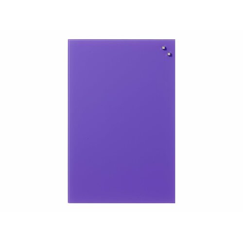 Tablica magnetyczna NAGA 40x60 szklana fioletowa