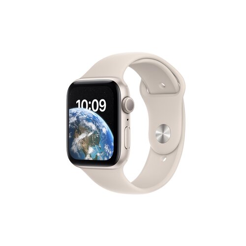 Smartwatch Apple Watch SE 22 GPS 44 mm aluminium księżycowa poświata