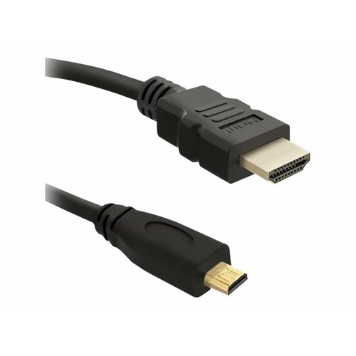 Kabel Qoltec HDMI 1.4 A męski / Micro HDMI D męski | 3,0m