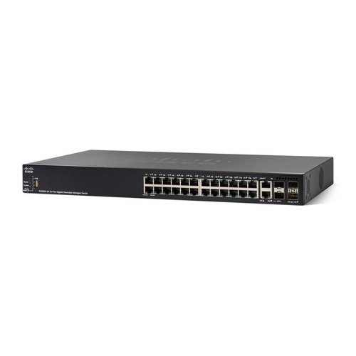 Cisco Przełšcznik SG350X-24 24-port Gigabit Stackabl