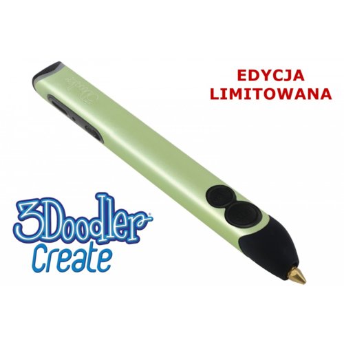 3DOODLER CREATE - Długopis 3D, Ręczna drukarka 3D EDYCJA LIMITOWANA! Hint of Lime