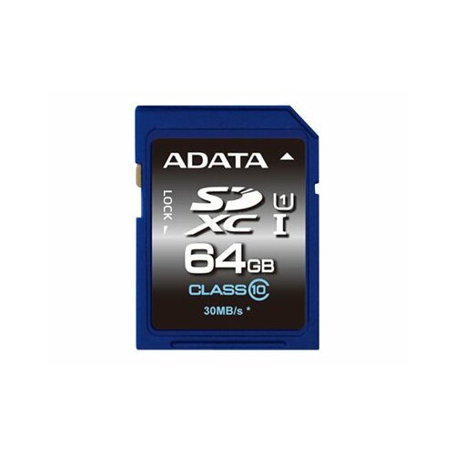 Karta pamięci ADATA Premier SDXC UHS-I U1 64GB ASDX64GUICL10-R