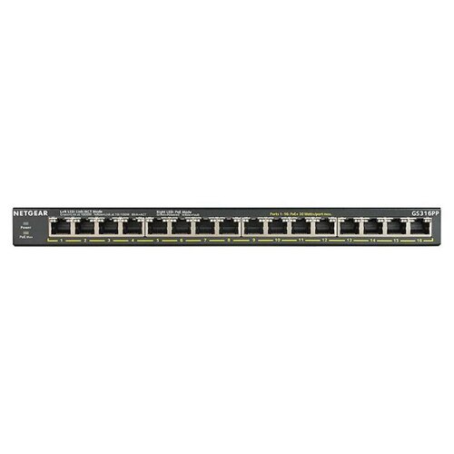 Switch Netgear GS316PP 16-portowy