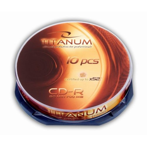 CD-R TITANUM 56x 700MB (Cake 10)