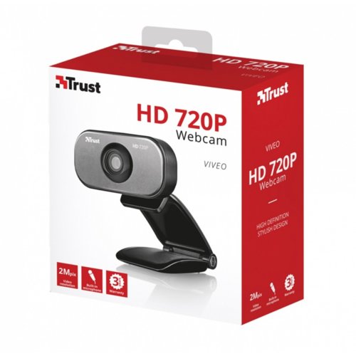 Trust Kamera internetowa Viveo HD 720p