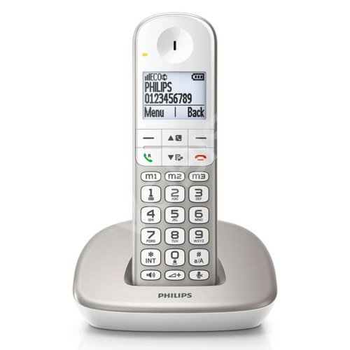 Philips Telefon bezprzewodowy XL4901S/53 szampański