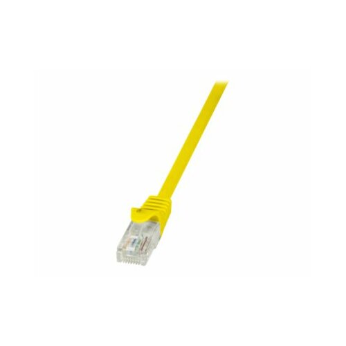 LogiLink Patch Cable CAT.5e U/UTP, 1.5m, żółty