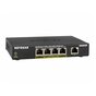 Netgear GS305P switch 5xGbE (4xPoE)