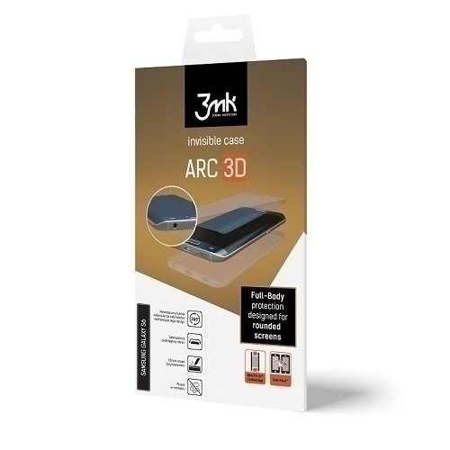 3MK ARC 3D Fullscreen Samsung A5 A520 2017 folia przód+tył+boki