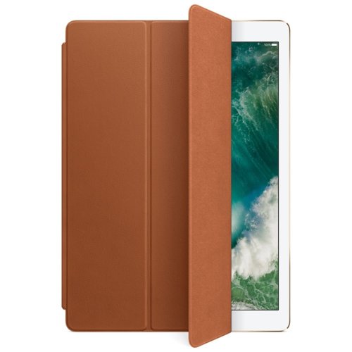 Apple iPad Pro 12.9 Leather Smart Cover - Saddle Brown