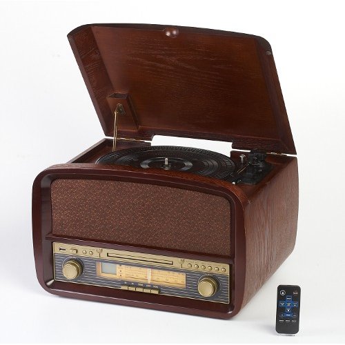 Gramofon Camry z CD/MP3/USB/nagrywaniem CR 1112