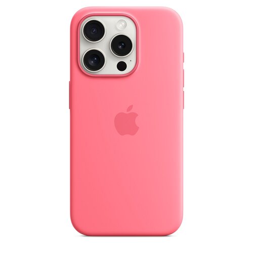 Etui silikonowe Apple MagSafe iPhone 15 Pro Max różowe