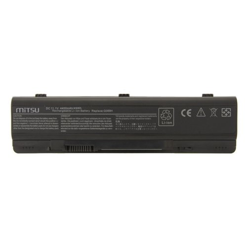 Bateria Mitsu do Dell Vostro A860, Inspiron 1410 4400 mAh (49 Wh) 10.8 - 11.1 Volt