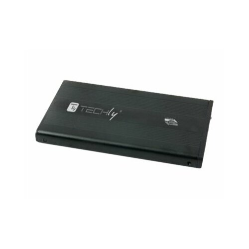 Obudowa na dysk HDD/SSD Techly, SATA 2.5", USB 3.0, aluminiowa, czarna