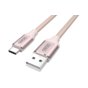 Unitek Kabel PREMIUM USB-microUSB; ROSE GOLD; Y-C4025ARG