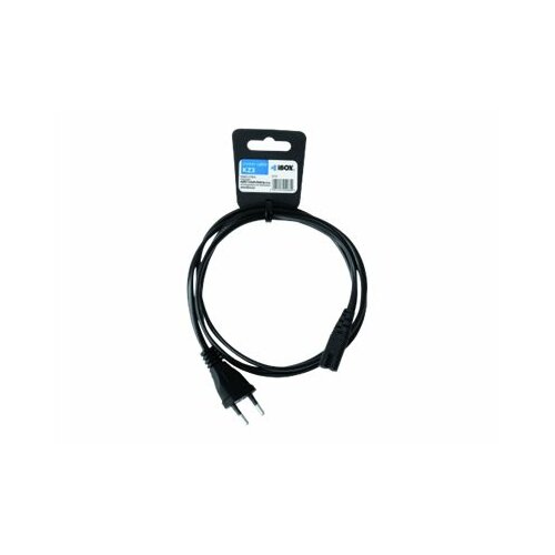 Kabel zasilający I-Box ( Schuko - IEC320 C7 M-F 1,5m czarny )