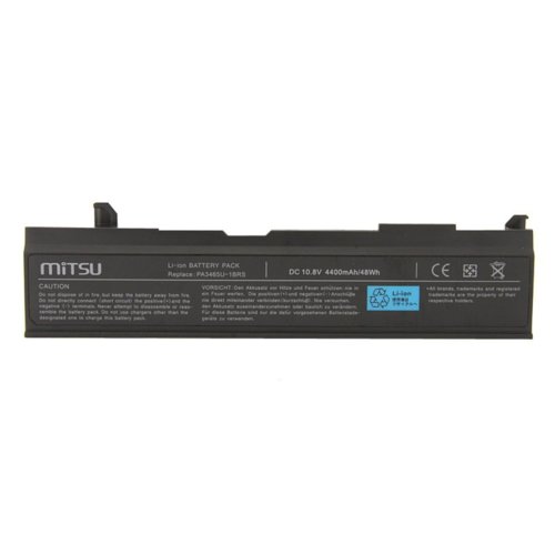 Mitsu Bateria do Toshiba A80, A85, A100 4400 mAh (48 Wh) 10.8 - 11.1 Volt