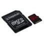 Kingston Karta pamięci microSD 256GB Canvas React 100/80MB/s adapter U3 UHS-I A1