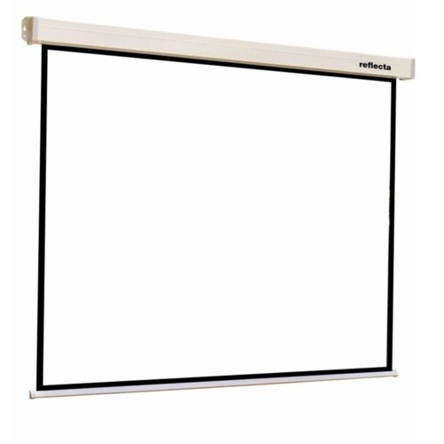 Reflecta ekran projekcyjny Crystal Line Rollo (sufitowy,ścienny rozwijany ręcznie 196x147cm)