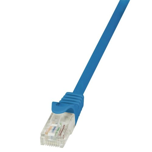 LogiLink Patch Cable CAT.5e U/UTP, 1.5m, niebieski
