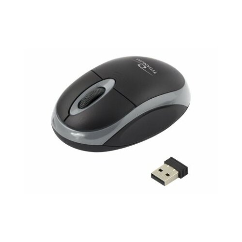 Mysz bezprzewodowa Titanum 3D opt. 2.4 GHz "Vulture" cz/szar