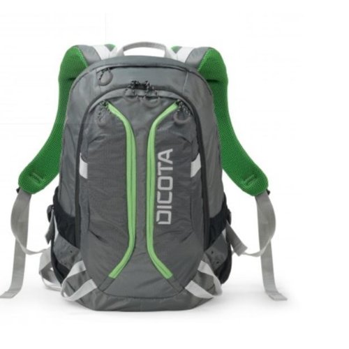DICOTA BackPack Active 14-15.6'' grey/lime