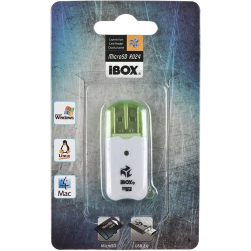 I-Box Czytnik kart R024 USB LINKA MicroSD zewnętrzny