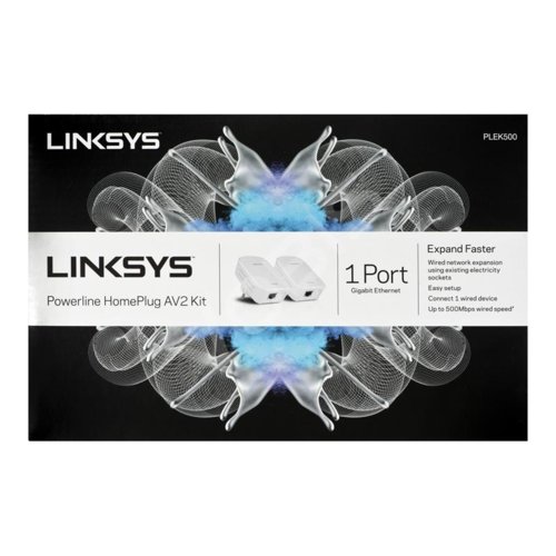 Linksys PLEK500 Powerline 500Mb/s 2szt. 1x1Gb/s