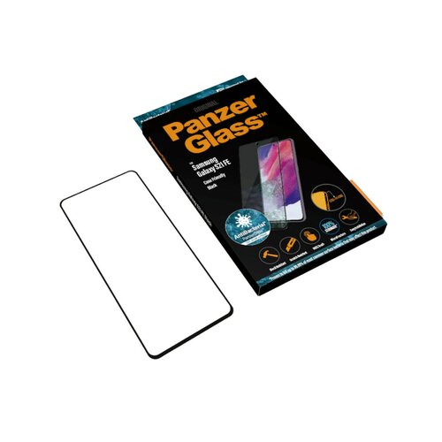 Szkło hartowane PanzerGlass PANZER7275 antybakteryjne czarne Samsung Galaxy S21 FE