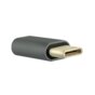Adapter USB Qoltec USB-C - micro USB Szary (50478)