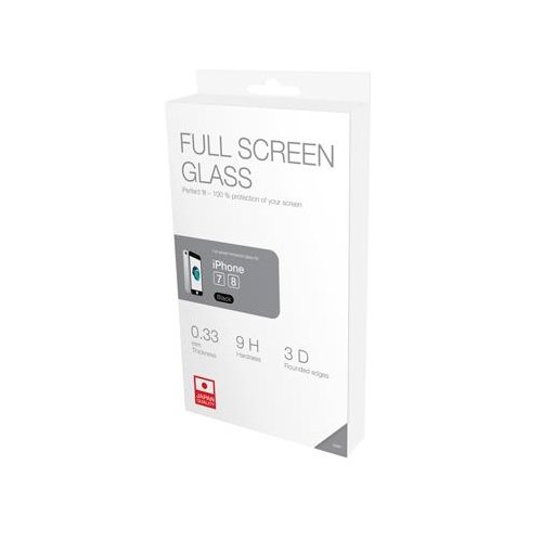Szkło ochronne hartowane ACME na cały ekran 3D / 9H / 0,33 mm do iPhone 7/8 (czarny)