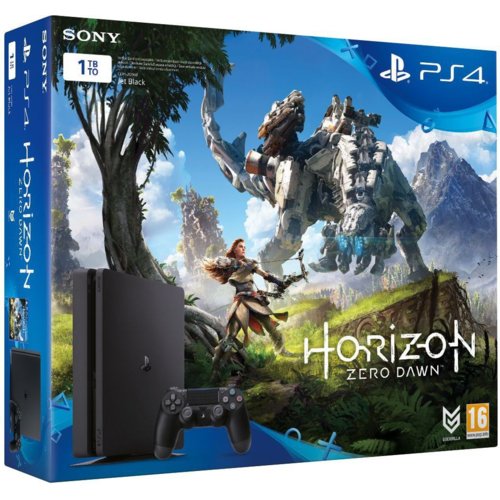Sony Playstation 4 1TB Slim + Gra PS4 Horizon