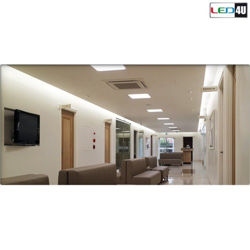 Maclean Panel LED sufitowy podtynkowy slim 12W Warm white 2800-3200K Led4U LD154W 170*170*H20mm