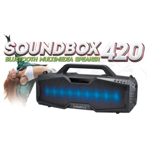 Głośnik Bluetooth/FM/USB Rebeltec SoundBox 420