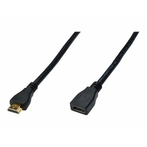 Przedłużacz HDMI ASSMANN HDMI A/M - HDMI A/Ż, 2m /1.4