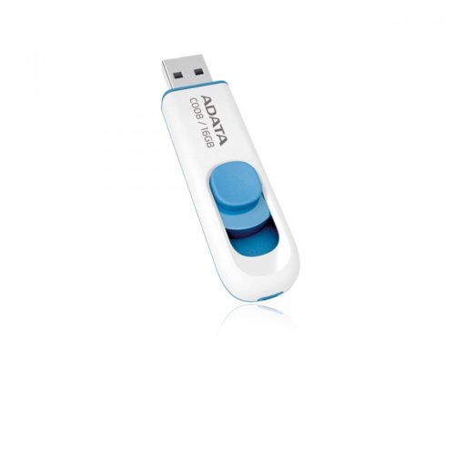 Adata Flashdrive 16GB USB 2.0 biało-niebieski