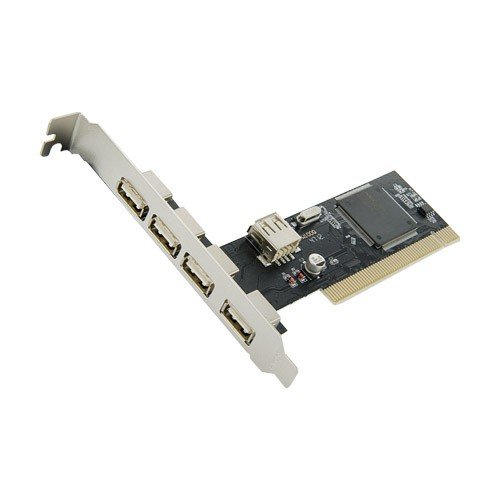 4World Kontroler PCI do USB 2.0 (4+1)