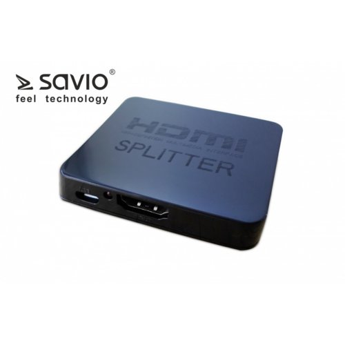 Splitter Savio CL-93 HDMI,  1x2 Full HD 4K 